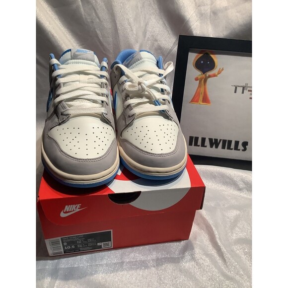 Nike Dunk Low Athletic Department University Blue FN7488-133 Men\'s Size 9 NEW !